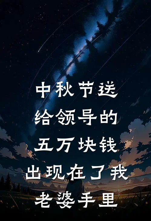 中秋节送给领导的五万块钱，出现在了我老婆手里