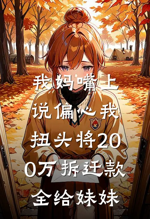 我妈嘴上说偏心我，扭头将200万拆迁款全给妹妹