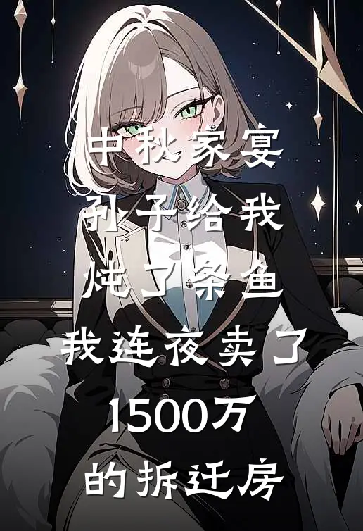 中秋家宴，孙子给我炖了条鱼，我连夜卖了1500万的拆迁房