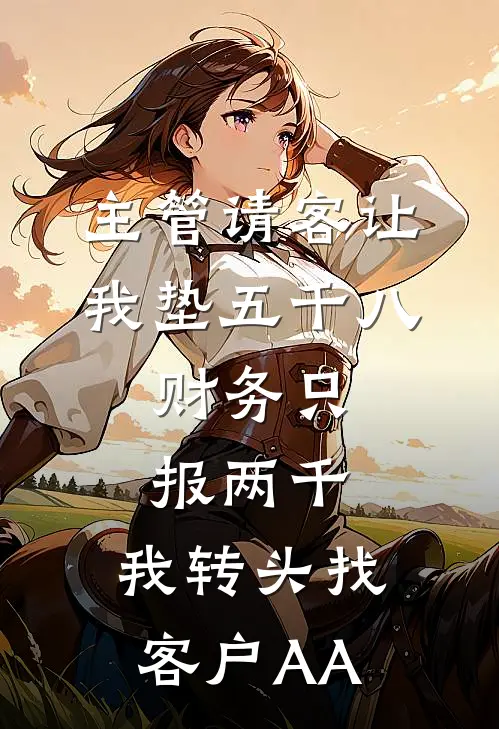主管请客让我垫五千八，财务只报两千，我转头找客户AA