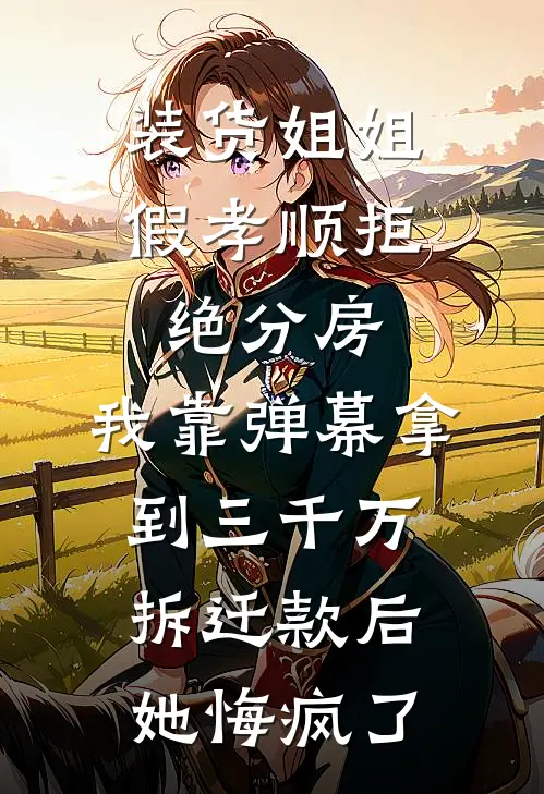 装货姐姐假孝顺拒绝分房，我靠弹幕拿到三千万拆迁款后她悔疯了