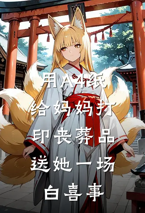 用A4纸给妈妈打印丧葬品，送她一场白喜事