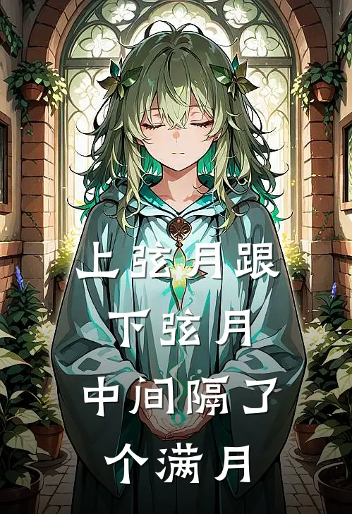 上弦月跟下弦月，中间隔了个满月