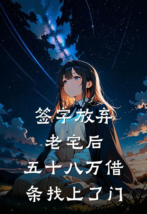 签字放弃老宅后，五十八万借条找上了门