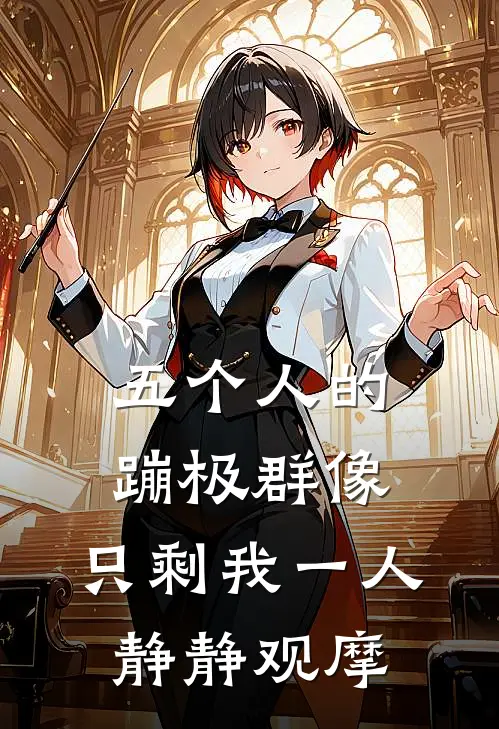 五个人的蹦极群像，只剩我一人静静观摩