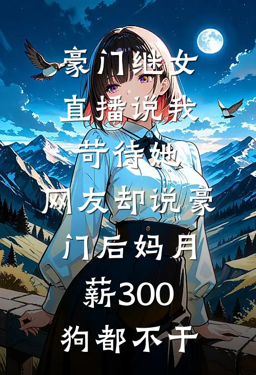 豪门继女直播说我苛待她，网友却说豪门后妈月薪300狗都不干