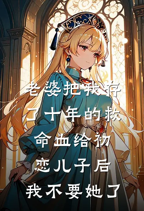老婆把我存了十年的救命血给初恋儿子后，我不要她了