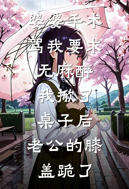 婆婆手术骂我要求无麻醉，我掀了桌子后，老公的膝盖跪了