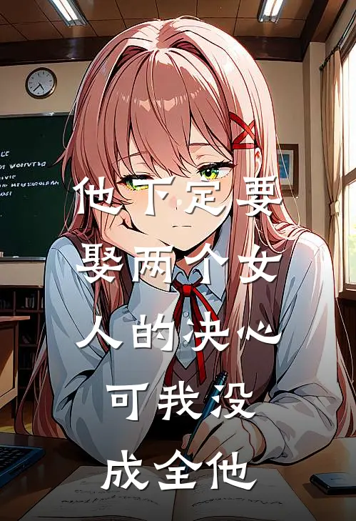他下定要娶两个女人的决心，可我没成全他
