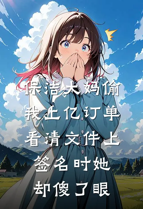 保洁大妈偷我上亿订单，看清文件上签名时她却傻了眼