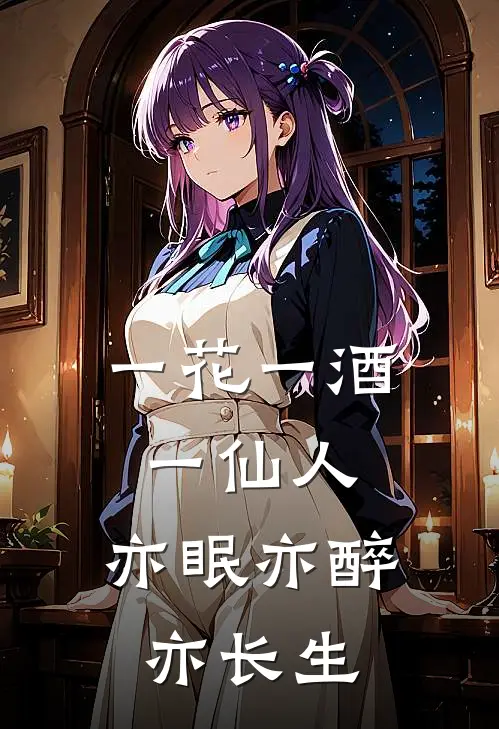 一花一酒一仙人，亦眠亦醉亦长生