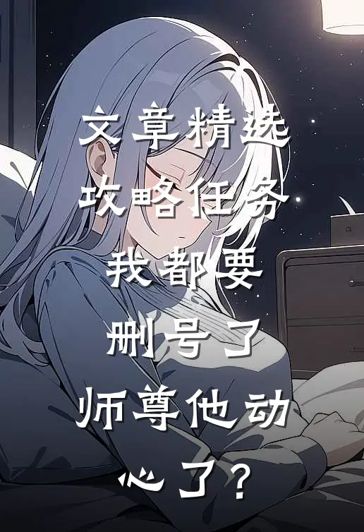 文章精选攻略任务：我都要删号了，师尊他动心了？