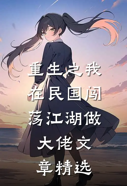 重生之我在民国闯荡江湖做大佬文章精选
