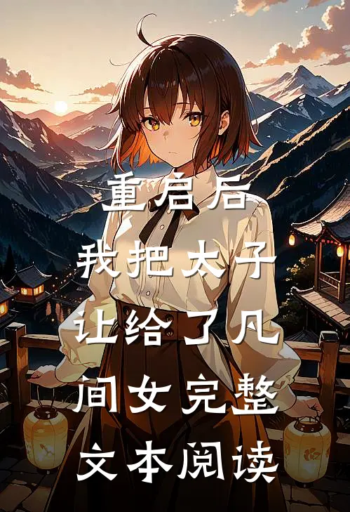 重启后，我把太子让给了凡间女完整文本阅读