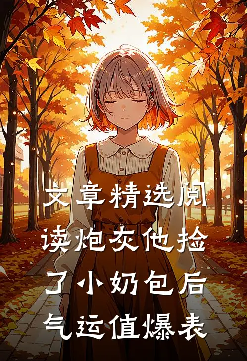 文章精选阅读炮灰他捡了小奶包后，气运值爆表
