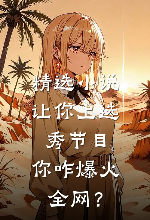 精选小说让你上选秀节目，你咋爆火全网？
