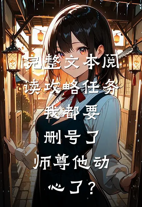 完整文本阅读攻略任务：我都要删号了，师尊他动心了？
