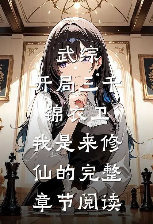 武综：开局三千锦衣卫，我是来修仙的完整章节阅读