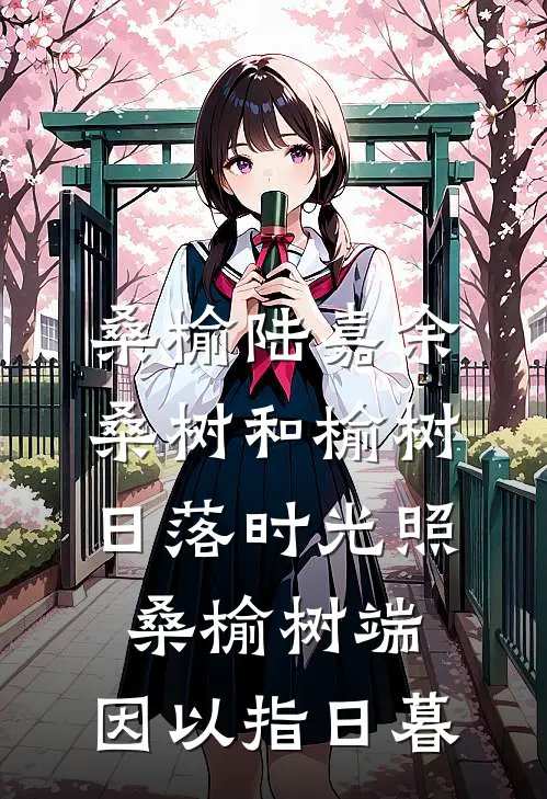 桑榆陆嘉余桑树和榆树,日落时光照桑榆树端,因以指日暮
