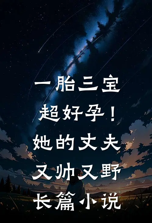 一胎三宝超好孕！她的丈夫又帅又野长篇小说