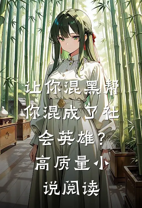让你混黑帮，你混成了社会英雄？高质量小说阅读