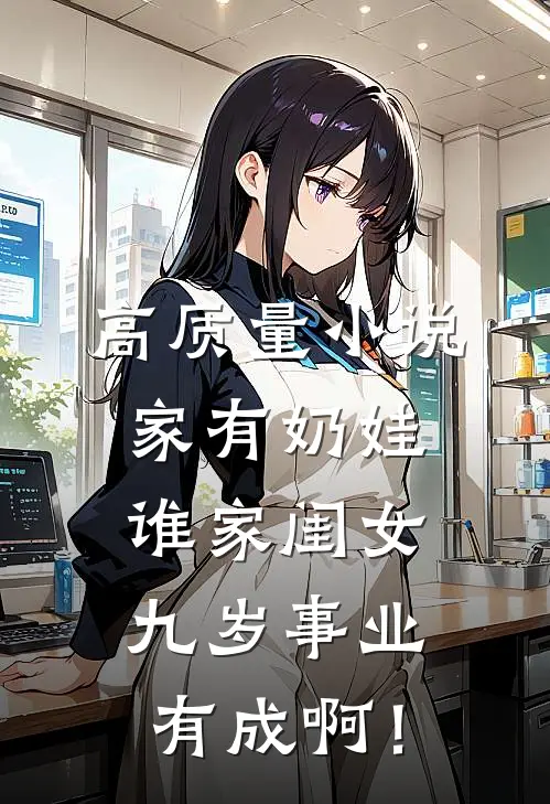 高质量小说家有奶娃：谁家闺女九岁事业有成啊！
