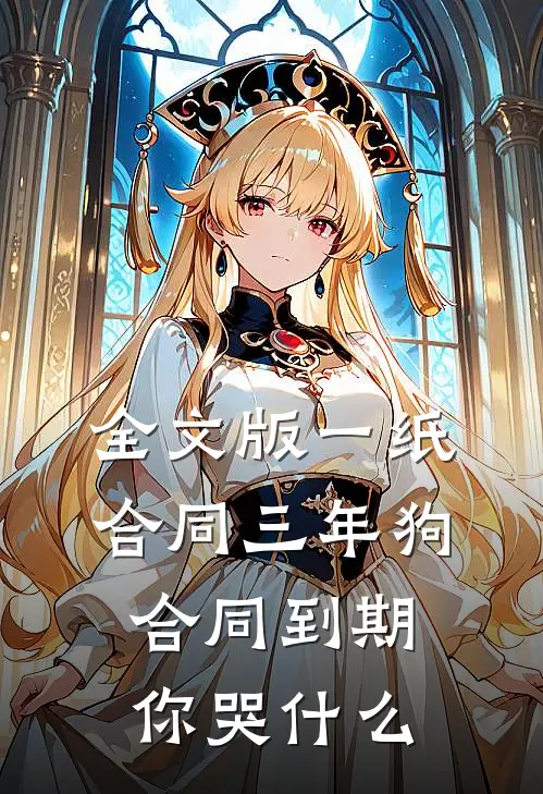 全文版一纸合同三年狗，合同到期你哭什么