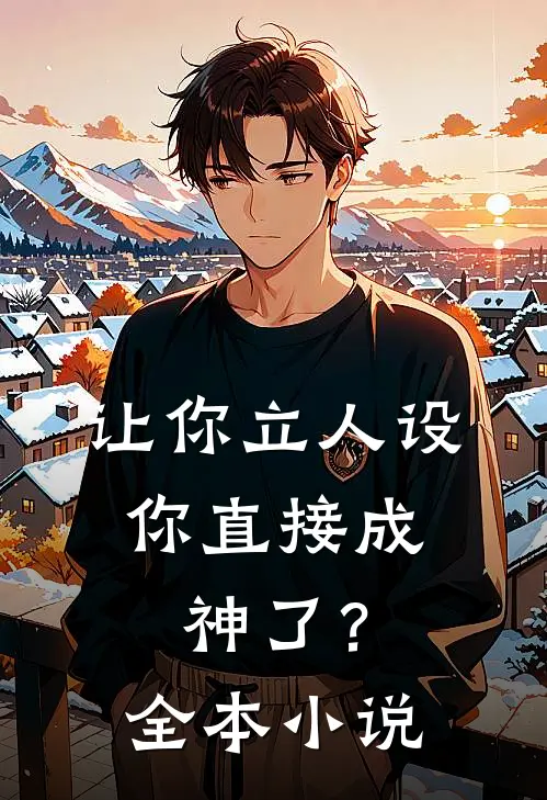 让你立人设，你直接成神了？全本小说
