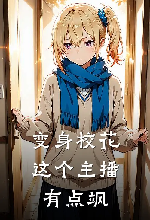 变身校花，这个主播有点飒