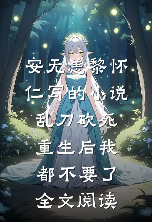 安无恙黎怀仁写的小说乱刀砍死，重生后我都不要了全文阅读