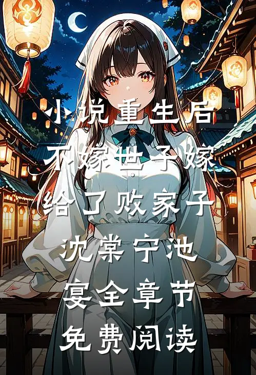 小说重生后，不嫁世子嫁给了败家子沈棠宁池宴全章节免费阅读