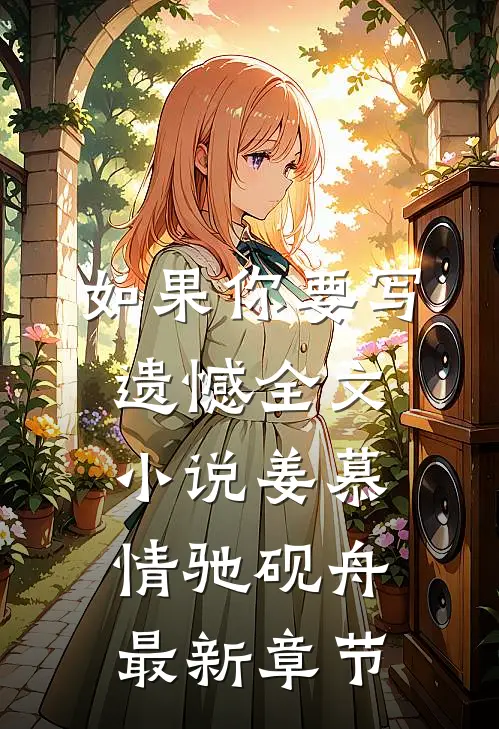 如果你要写遗憾全文小说姜慕情驰砚舟最新章节