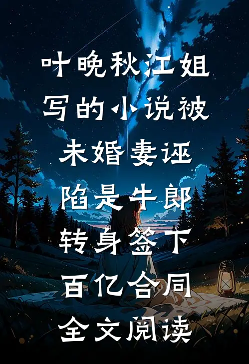 叶晚秋江姐写的小说被未婚妻诬陷是牛郎，转身签下百亿合同全文阅读