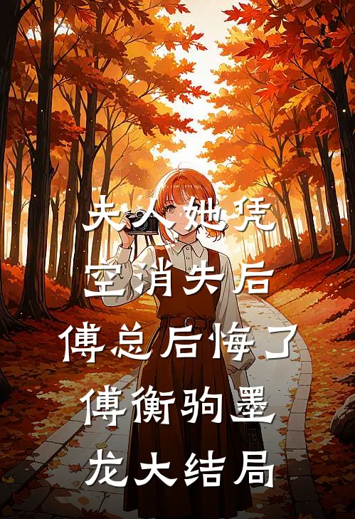 夫人她凭空消失后，傅总后悔了傅衡驹墨龙大结局