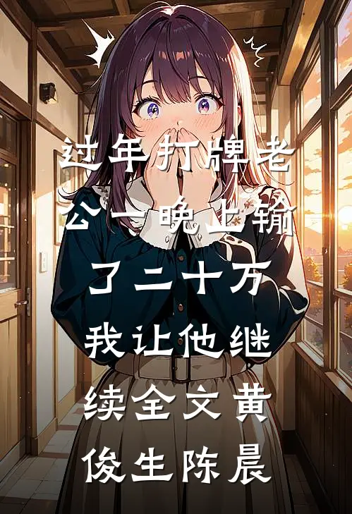 过年打牌老公一晚上输了二十万，我让他继续全文黄俊生陈晨