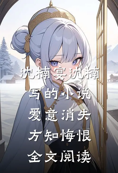 沈楠宴沈楠写的小说爱意消失，方知悔恨全文阅读