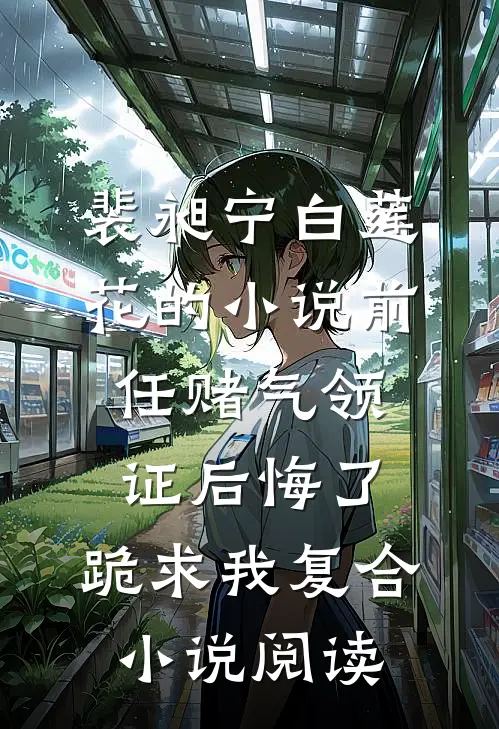 裴昶宁白莲花的小说前任赌气领证后悔了，跪求我复合小说阅读