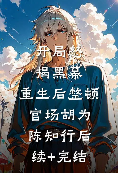 开局怒揭黑幕，重生后整顿官场胡为陈知行后续+完结