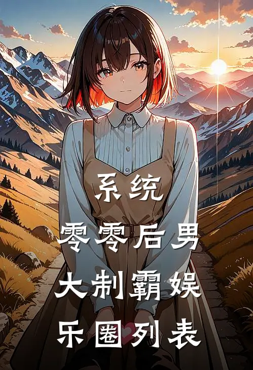 系统：零零后男大制霸娱乐圈列表