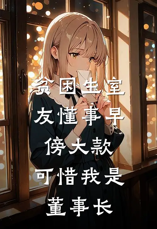 贫困生室友懂事早傍大款，可惜我是董事长