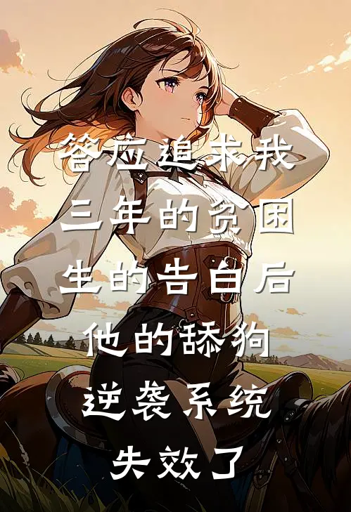 答应追求我三年的贫困生的告白后，他的舔狗逆袭系统失效了