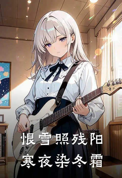 恨雪照残阳，寒夜染冬霜