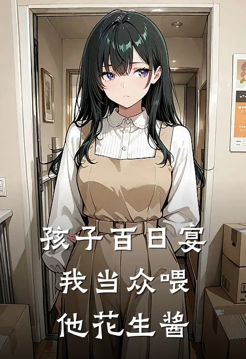 孩子百日宴，我当众喂他花生酱