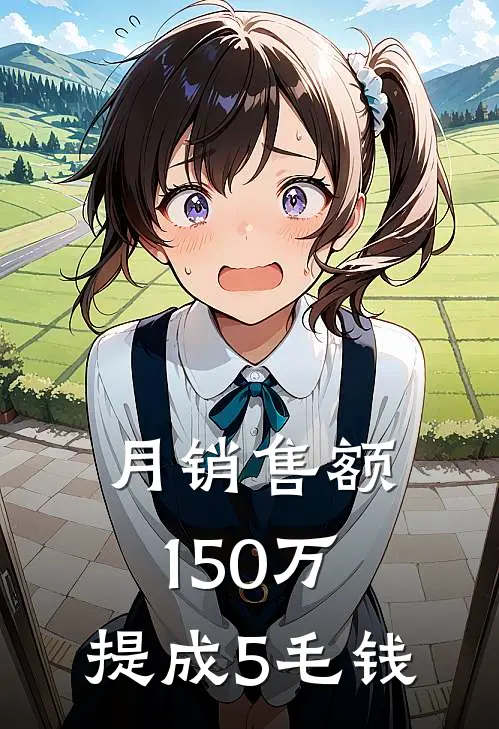 月销售额150万，提成5毛钱