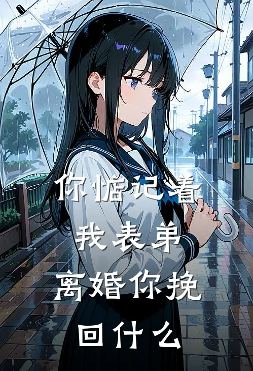 你惦记着我表弟，离婚你挽回什么