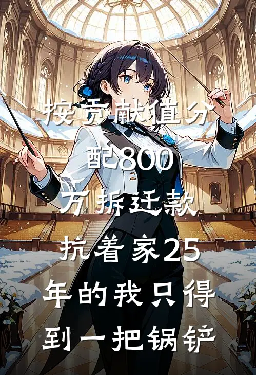 按贡献值分配800万拆迁款，抗着家25年的我只得到一把锅铲