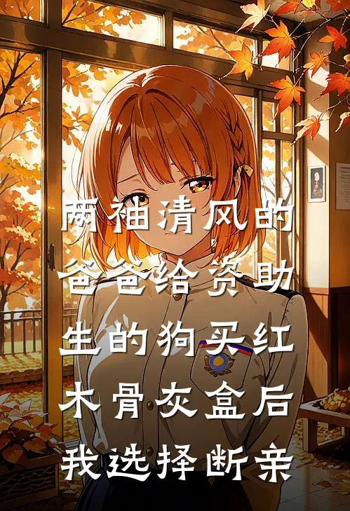 两袖清风的爸爸给资助生的狗买红木骨灰盒后，我选择断亲