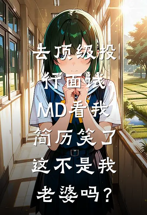去顶级投行面试，MD看我简历笑了：这不是我老婆吗？