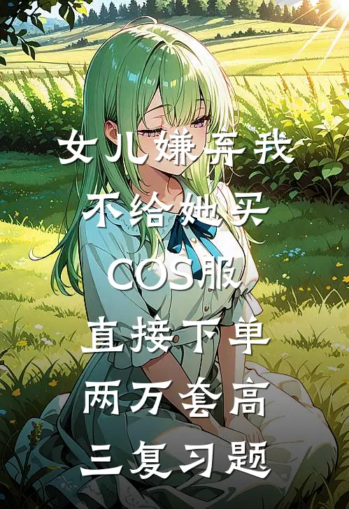女儿嫌弃我不给她买COS服，直接下单两万套高三复习题