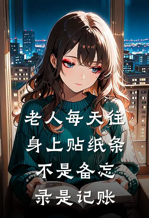 老人每天往身上贴纸条，不是备忘录是记账